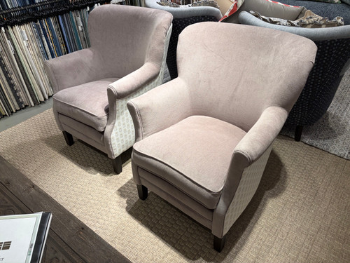 40% Off  Lee Chairs with Valor Fog/Arianna Fabric