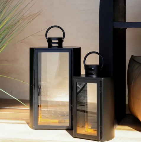 Black & Gold Lanterns
