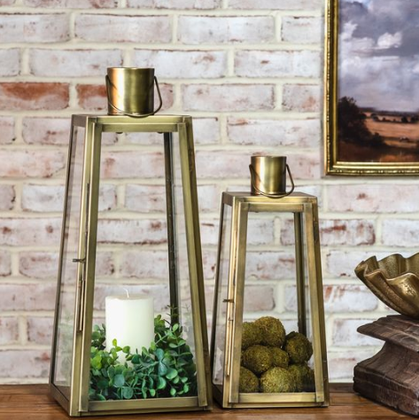 Antique Brass Lantern
