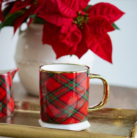 Tartan Plaid Holiday Mug