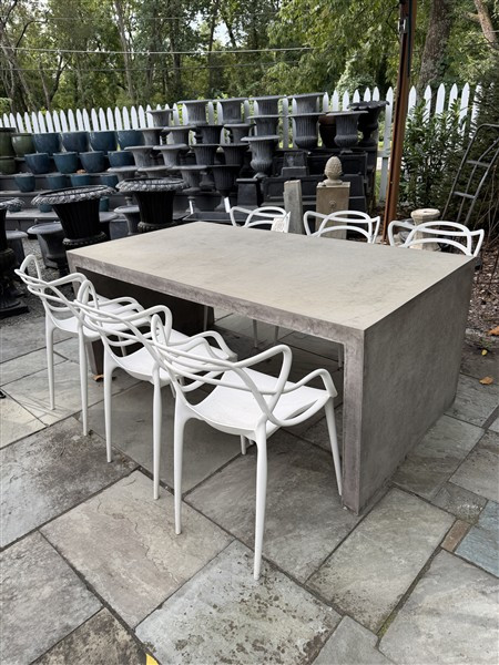 CO9 Design Sample Set  (SUPER SALE) -  Bridge 72" Waterfall Dining Table with Jennifer Chairs