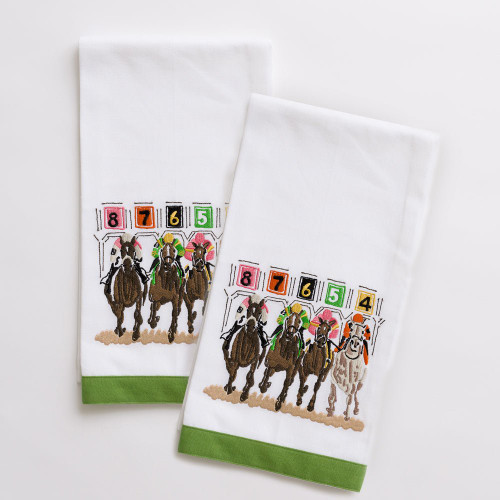 Away They Go Tea Towels, Set of 2
