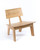 CO9 Design Luna Adirondack Chair in Natural