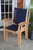 Bayhead Sling Stacking Armchair, Navy