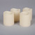 Tealights - LED Votive Bisque, Set of 4