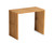 Essential Linear Console Table, Natural Finish