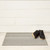 Skinny Stripe Shag Doormat 18"x28" - Birch