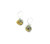 Silver/Gold Multi Piano Wire Knot earring