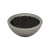 Medium Fire Bowl 38"   Liquid Propane + Aluminum Fire Bowl Lid-Black+STOCK