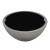 Medium Fire Bowl 38"   Liquid Propane + Aluminum Fire Bowl Lid-Black+STOCK
