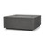 Aegean Square LP Fire Table w/ NG Conv-Weathered Slate