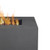 Aegean Square LP Fire Table w/ NG Conv-Weathered Slate