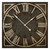 Roman Numeral Wall Clock - Grey