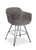 50% Off Madi Arm Chair, Grey - Set of 2