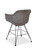 50% OFF Madi Arm Chair, Grey - Set of 2