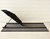 Bold Stripe Shag Doormat 18x28 - Silver/Black