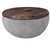 Citronella Candle in Cement-white