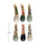 Hand-Painted Stoneware Spoon, Floral Design Handle
