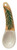 Hand-Painted Stoneware Spoon, Floral Design Handle