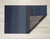 Marbled Stripe Shag Mat 18x28 - Bay Blue