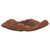 19-1/2"L x 19"W Hand-Carved Teak Wood Bowl