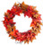 26" Maple Leaf Wreath,  Burgundy