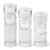 Single Ball Glass Pillar Candleholder
