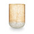 Winter White Large Radiant Glass Candle