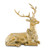 6 Inch Antique Gold Resin Deer (Resting) 6 Inch Antique Gold Resin Deer (Resting)
