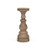 Bobeche Candlestick Small, Fruit Wood finish