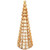 Mercury Gold Christmas Tree, 24" H