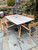 CO9 Design Sample Set (30% OFF) -  Katonah 63" Ceramic Dining Table with 6 Arm Chairs