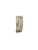 Six Strand Silver Bracelet with Silver and Gold Square Beads