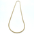 14k Gold Filled 15" Oval Pattern Necklace - Waterproof!