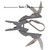 Pocket Multi-Tool Pliers, Titanium