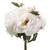 11.5" Peony Bouquet, Cream
