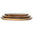 Enameled Mango Floral Wood Trays