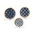 Enameled Mango Floral Wood Trays