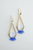Blue and Opal Earrings