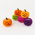 Flocked Jack O Lantern, 9"
