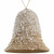 8" Beaded Jute Bell Ornament