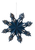 12" Flocked Snowflake Ornament, Style B