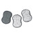 Re-Usable Sponge Set - Herbage, Grey