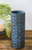 Dark Blue Diamond Vase, 14"