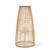 20" Solar Rattan Lantern
