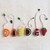Handmade Fruit Embroidered Tape Measure