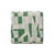 Mango Wood & Cotton Jacquard Upholstered Stool/Ottoman