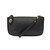 Black Crossbody Wristlet Clutch