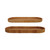 Oval Decorative Hand-Woven Rattan Tray