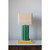 Stoneware Fluted Table Lamp